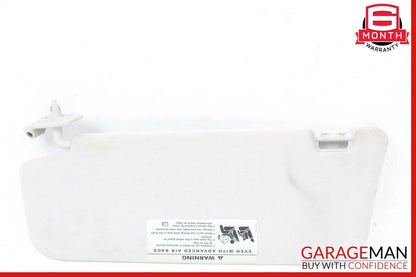 07-09 Mercedes W211 E350 Front Right Sunvisor Sun Visor Shade Cover Suede Gray