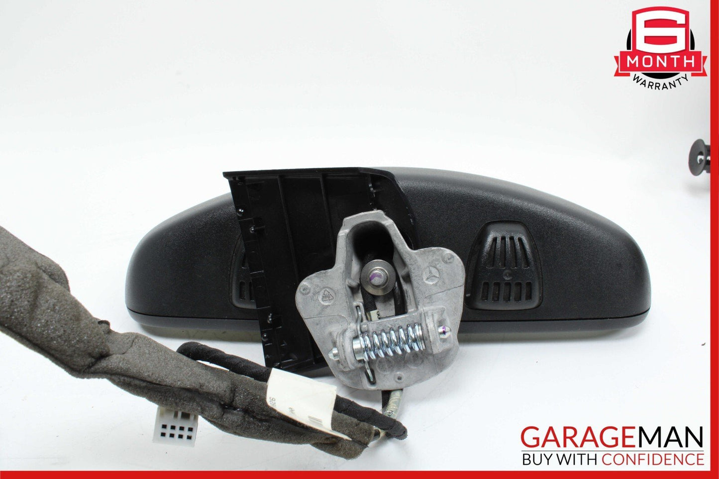 10-16 Mercedes W218 CLS500 E400 Interior Rear View Mirror Assembly Black OEM