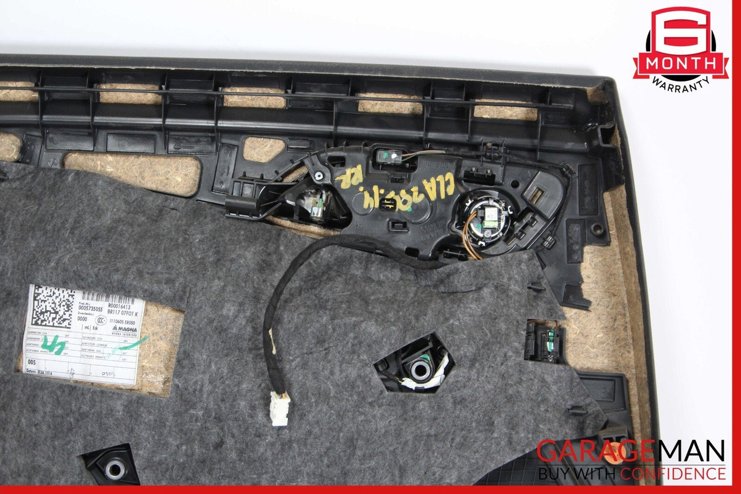 14-18 Mercedes W117 CLA250 Rear Right Side Interior Door Trim Panel Cover OEM