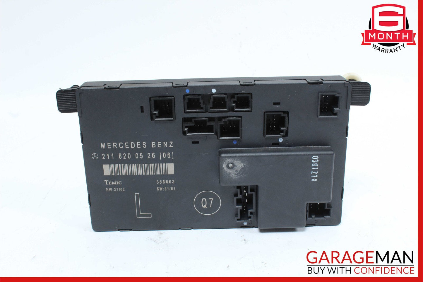 03-09 Mercedes W211 E320 E550 Front Left Driver Side Door Control Module OEM