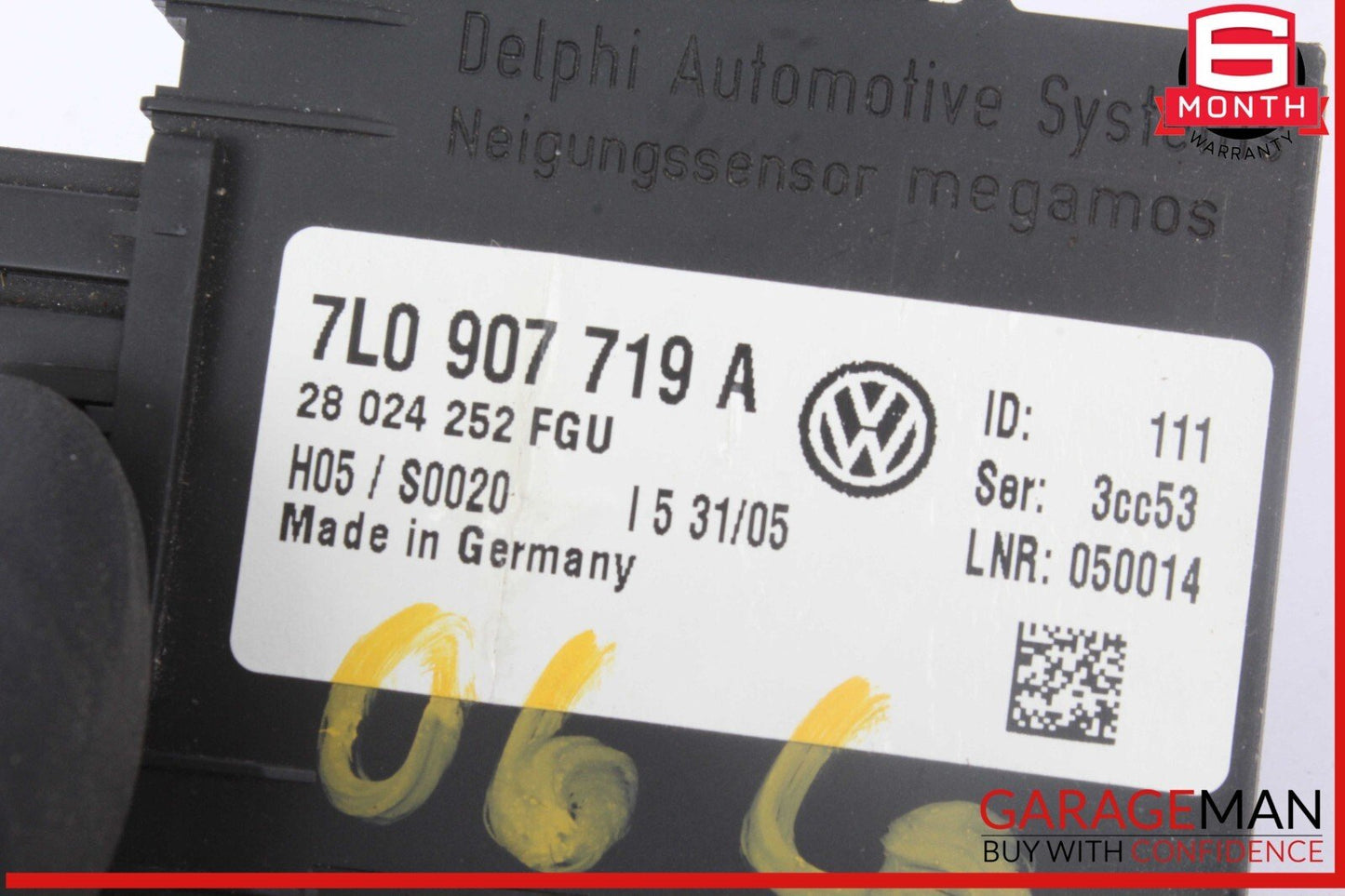 03-10 Porsche Cayenne 955 957 Anti Theft Locking Alarm Control Module Unit OEM