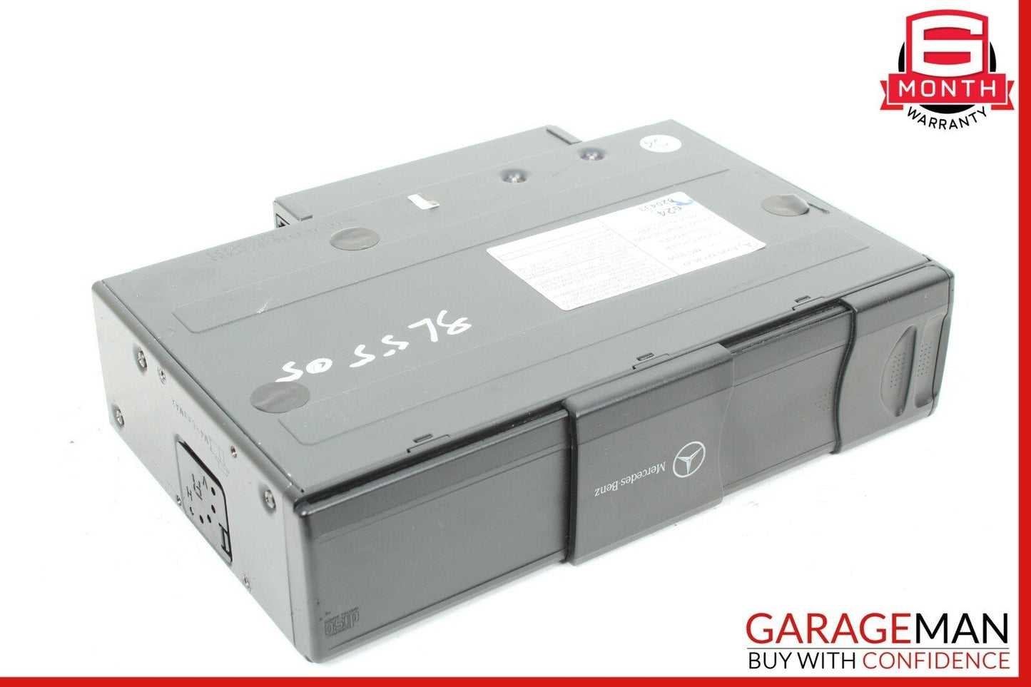 03-08 Mercedes CL55 AMG S430 CD Changer 6 Disk Player Module MC3330 w/o Magazine