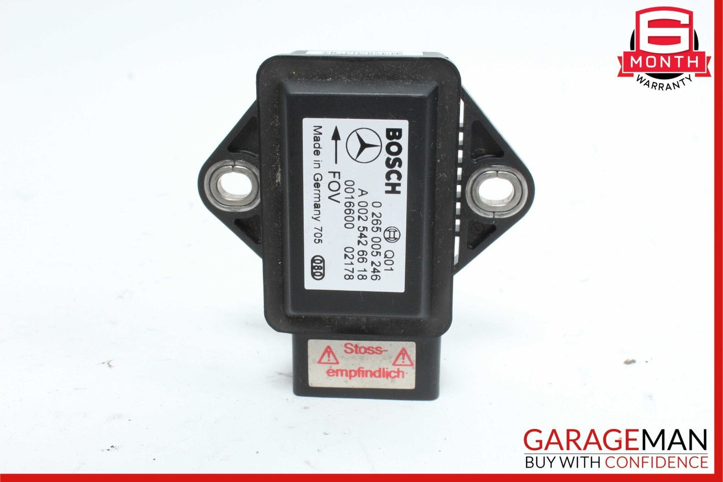 03-11 Mercedes R230 SL500 CLS350 Yaw Turn Rate Acceleration Sensor 0025426618