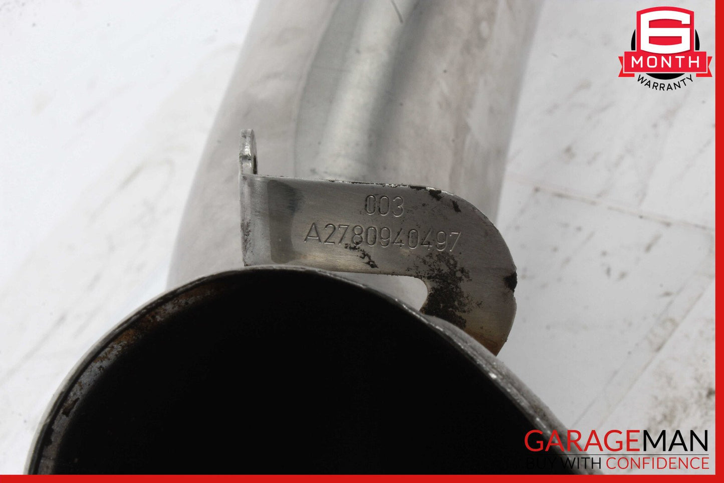 11-20 Mercedes X166 GL450 CLS550 SL550 Right Side Air Intake Hose Duct Pipe OEM