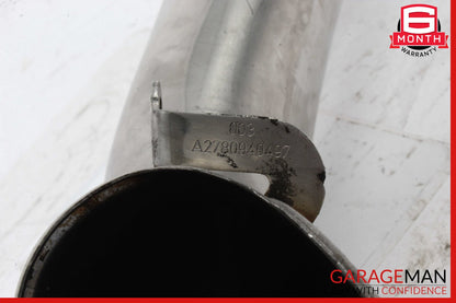11-20 Mercedes X166 GL450 CLS550 SL550 Right Side Air Intake Hose Duct Pipe OEM