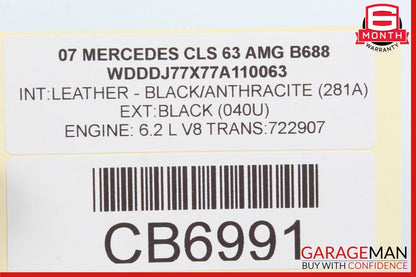 06-11 Mercedes W219 CLS63 AMG CLS500 Rear Left Side Door Control Module Unit OEM