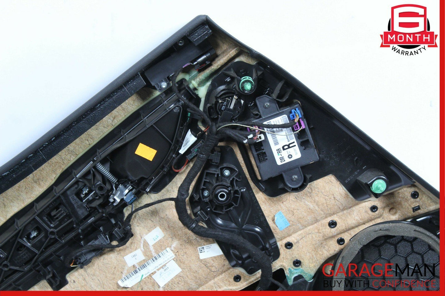 14-17 Maserati Ghibli Rear Right Complete Interior Door Trim Panel Assembly