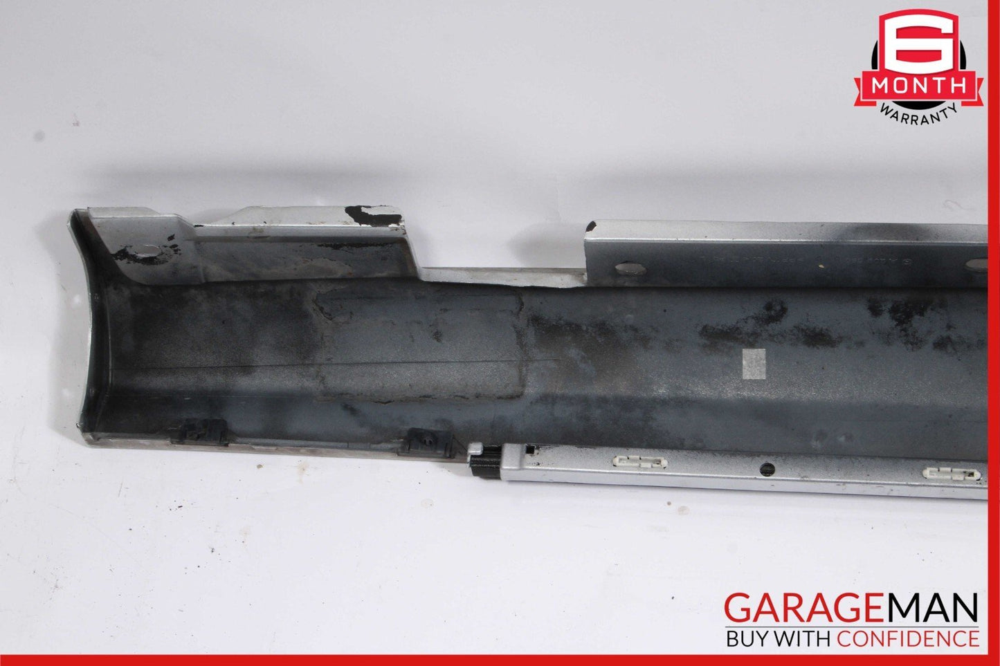 06-09 Mercedes W209 CLK350 CLK550 Base Left Rocker Molding Side Skirt Silver
