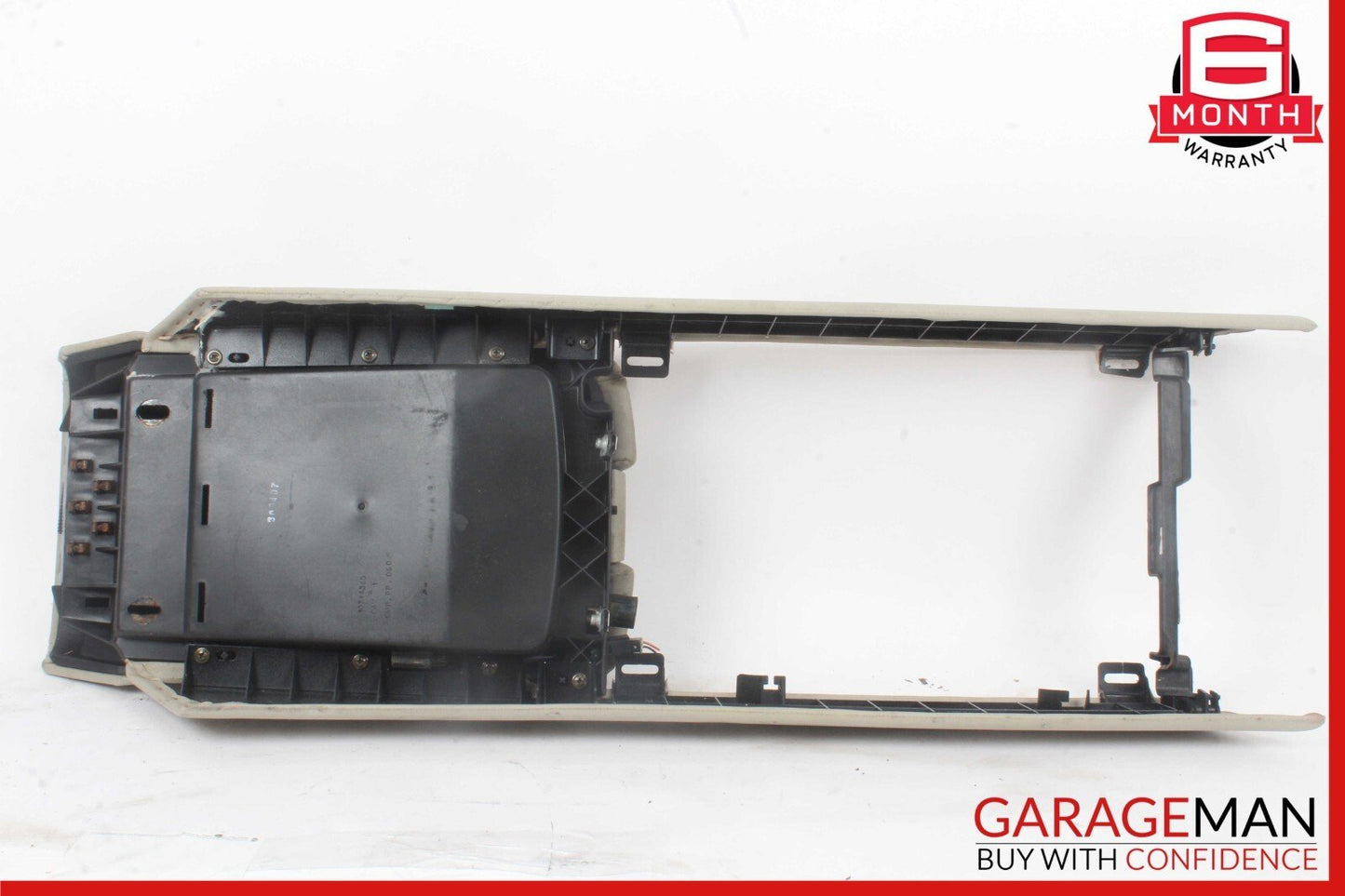 04-06 Cadillac XLR Center Console Arm Rest Armrest Storage Trim Cover Beige OEM