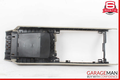 04-06 Cadillac XLR Center Console Arm Rest Armrest Storage Trim Cover Beige OEM