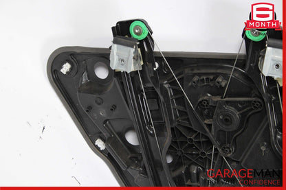 11-17 Porsche Cayenne 958 Rear Right Side Door Window Regulator Plate Motor Assy