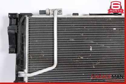 08-18 Mercedes SLK350 C250 Engine Cooling Fan Shroud Motor A/C AC Condenser Assy