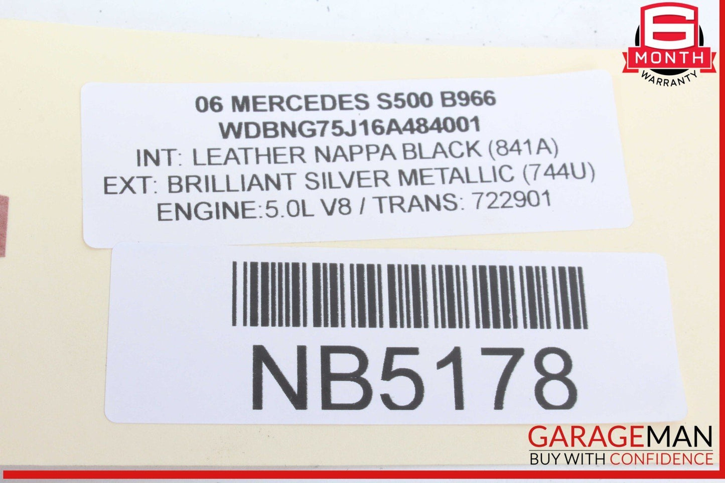 00-06 Mercedes W220 S500 CL500 SL500 Anti Theft Alarm Sensor Control Module OEM