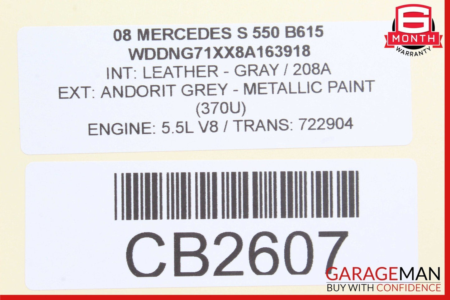 08-20 Mercedes W221 S550 SLK250 C350 Seat Control Module Front Right Side OEM