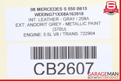 08-20 Mercedes W221 S550 SLK250 C350 Seat Control Module Front Right Side OEM