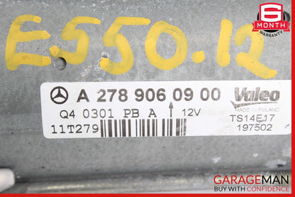 11-20 Mercedes W218 CLS550 S550 SL550 E550 M278 Engine Starter Motor Unit