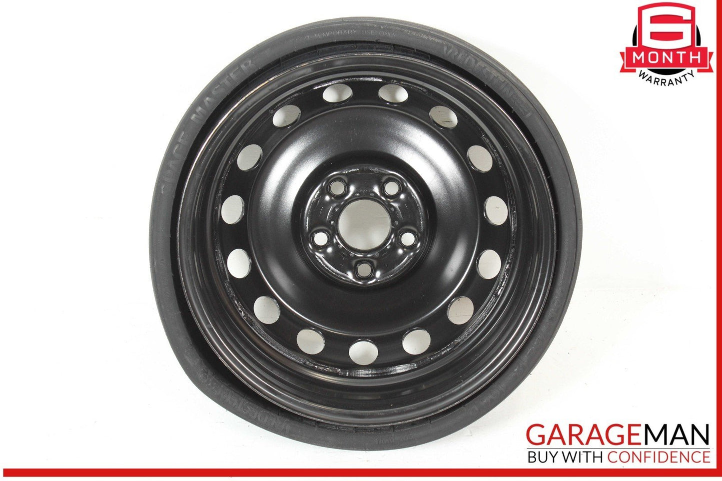 07-15 Audi Q7 Emergency Spare Wheel Rim Tire 6.5 x 18 H2 ET53 OEM