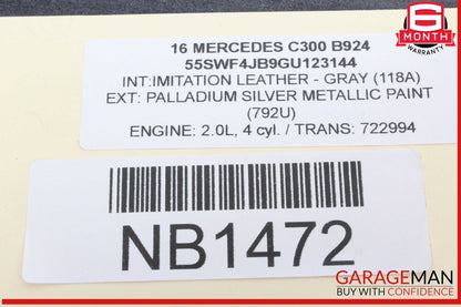 15-20 Mercedes W205 C300 C350e Front Right Side Door Control Module OEM