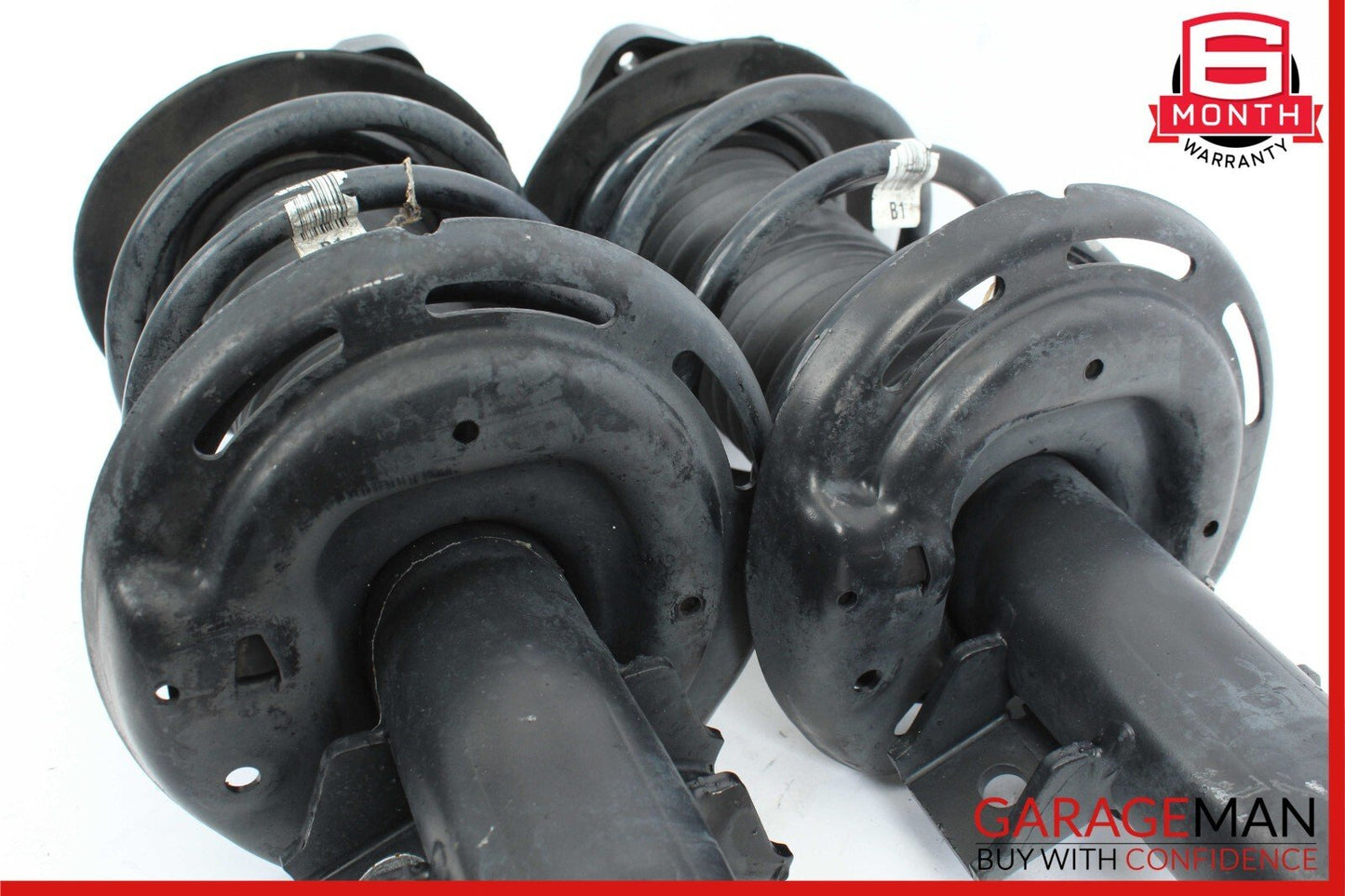 08-17 Mercedes C350 E350 Coupe Front Right & Left Shock Strut Absorber Set OEM