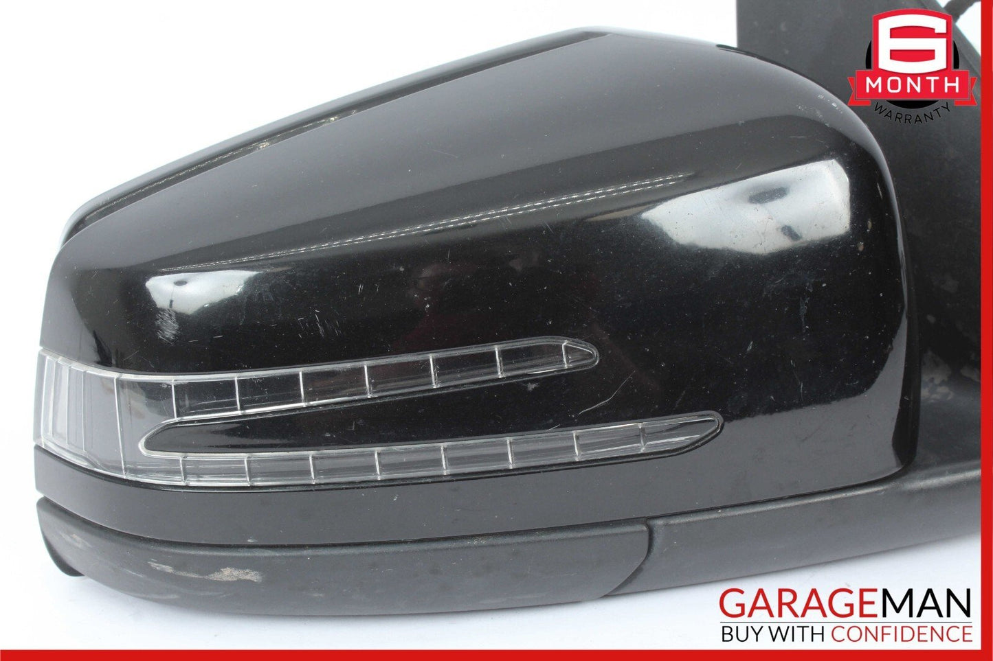 12-14 Mercedes W204 C350 C63 AMG Front Right Side Mirror Rear View Door Black