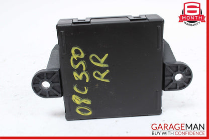 08-18 Mercedes X204 GLK350 C300 C350 Rear Right Side Door Control Module Unit