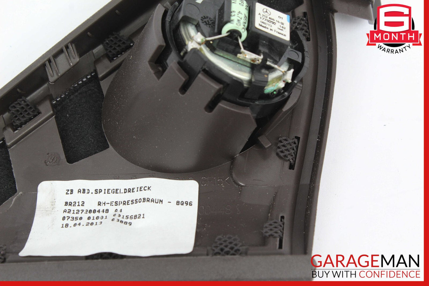 Mercedes W212 E350 E400 Front Right Side Door Panel Tweeter Speaker Cover OEM