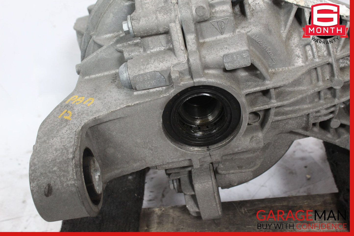 11-13 Porsche Panamera 970 3.6L Rear Diff Differential Axle Carrier OEM
