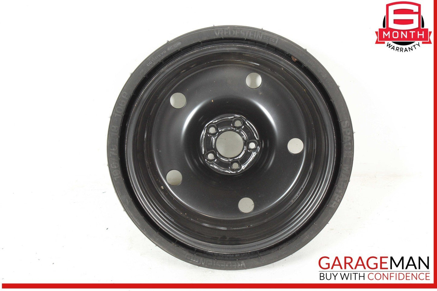 09-17 Audi SQ5 Q5 Emergency Spare Wheel Rim Tire 6 x 18 ET32 OEM