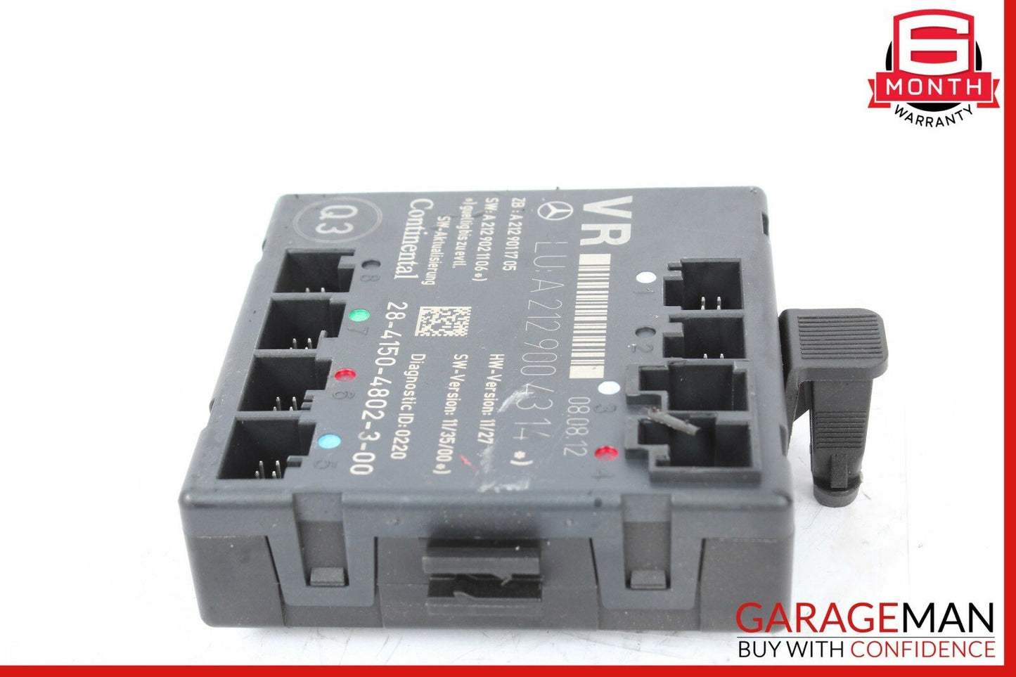 08-14 Mercedes W204 C250 C300 C350 Front Right Side Door Control Module Unit