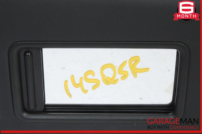 14-17 Audi SQ5 Q5 Front Right Side Sun Visor Sunvisor Black 8U0857552F OEM