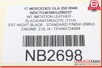 12-20 Mercedes X156 GLA250 ML350 Front Right Side Door Control Module Unit