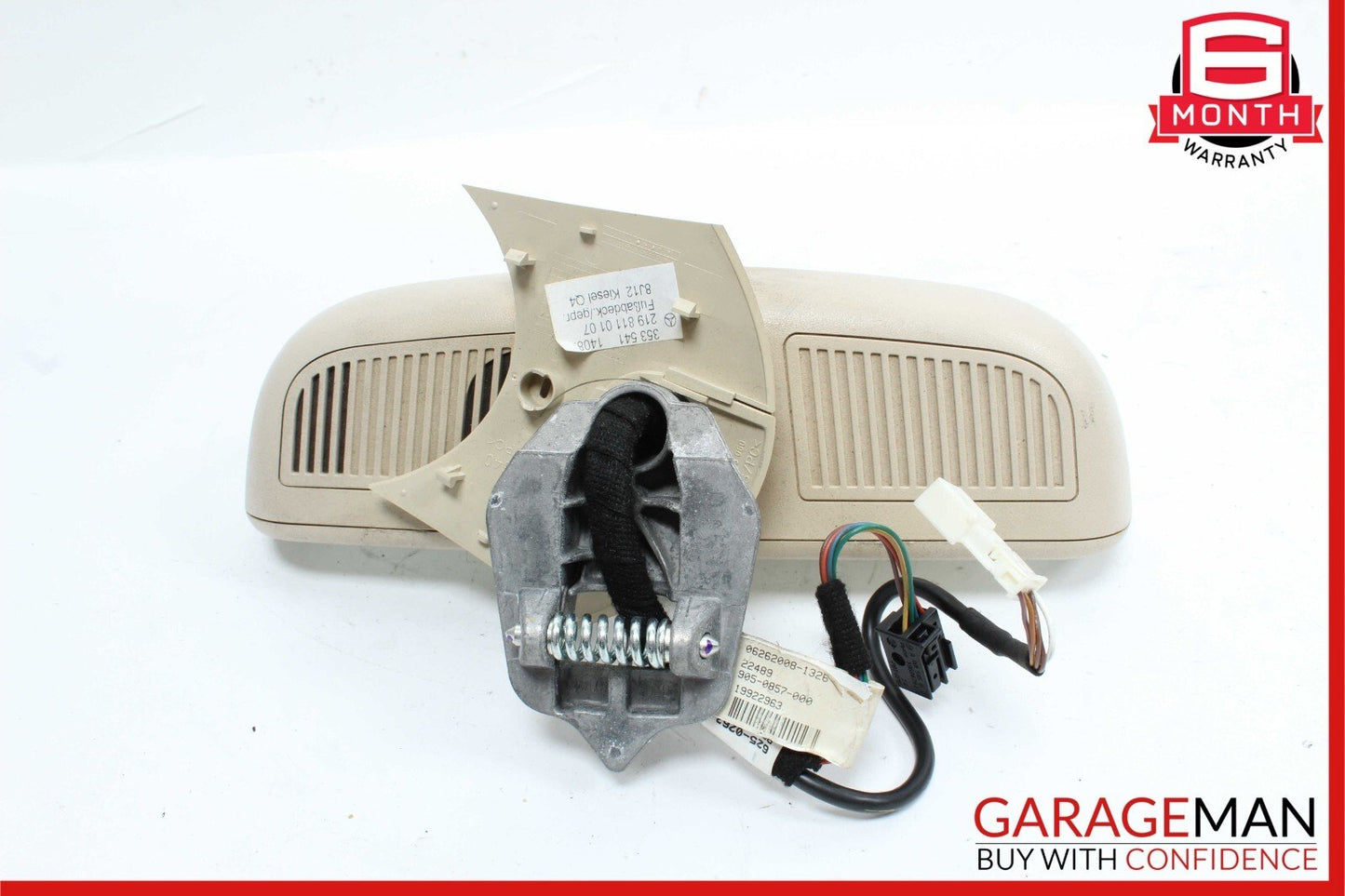 06-11 Mercedes W219 CLS550 CLS55 AMG Interior Rear View Mirror Gray OEM