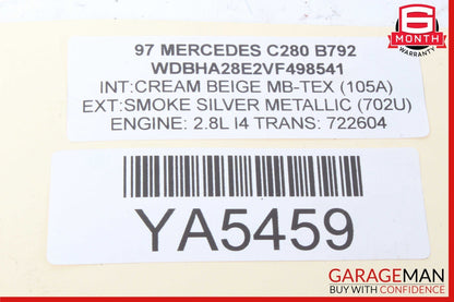 90-02 Mercedes W202 C280 SL500 Rear Left or Right Side Lower Thrust Control Arm
