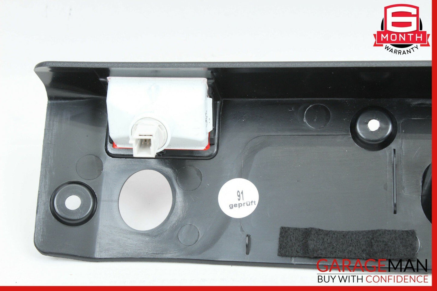 07-13 Mercedes W221 S550 S400 S63 AMG Trunk Lid Lock Latch Trim Cover Black