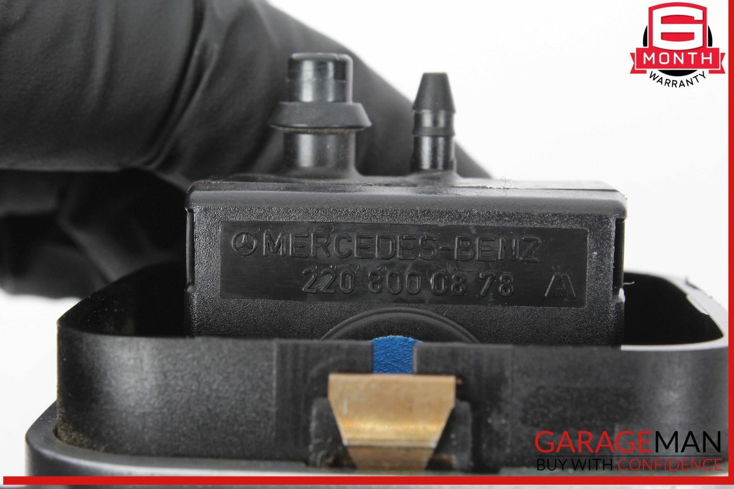 03-06 Mercedes R230 SL500 S430 S55 Front Lumbar Control Switch 2208000878 OEM