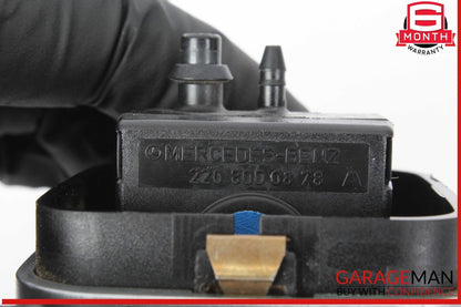 03-06 Mercedes R230 SL500 S430 S55 Front Lumbar Control Switch 2208000878 OEM