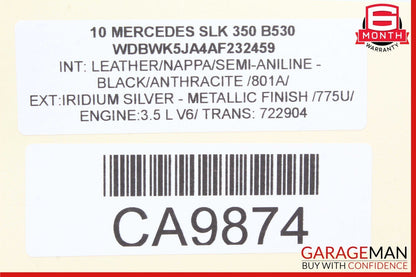 09-11 Mercedes R171 SLK350 ABS Anti Lock Brake Pump ESP Module Unit OEM