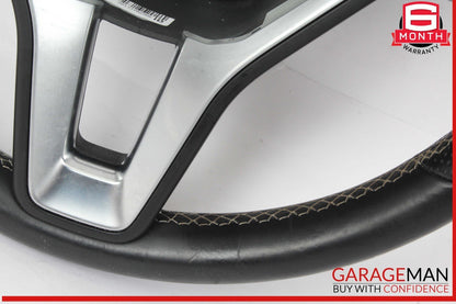14-19 Mercedes W117 CLA250 Steering Wheel w/ Paddle Shifters Black OEM