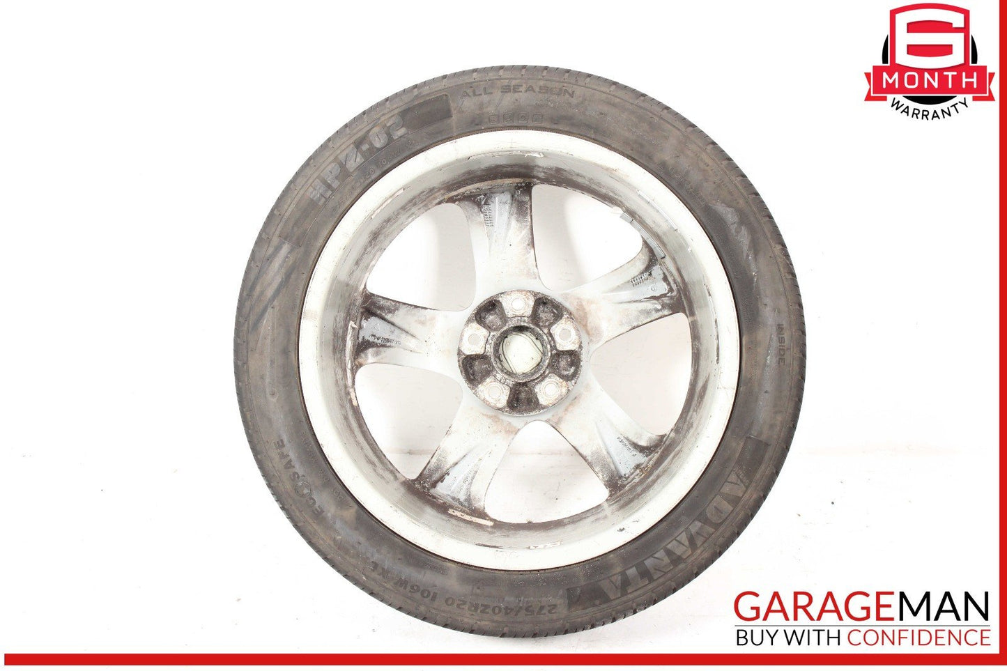 03-10 Porsche Cayenne 955 957 Front Wheel Tire Rim 9 x 20 OEM