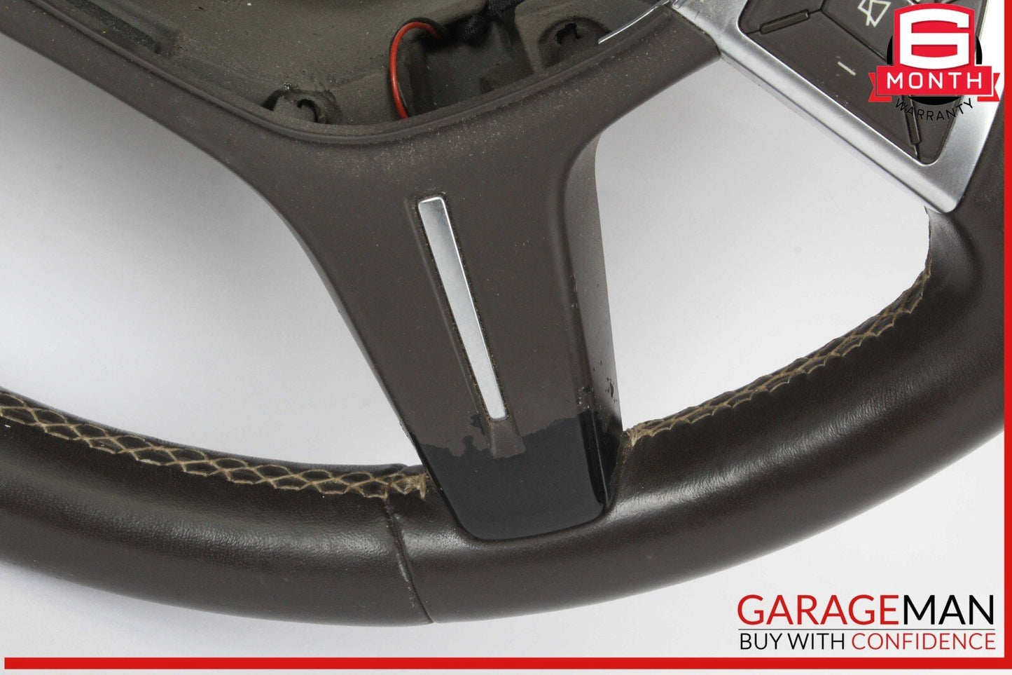 12-16 Mercedes X166 GL450 ML550 Driver Steering Wheel w/ Paddle Shifters OEM