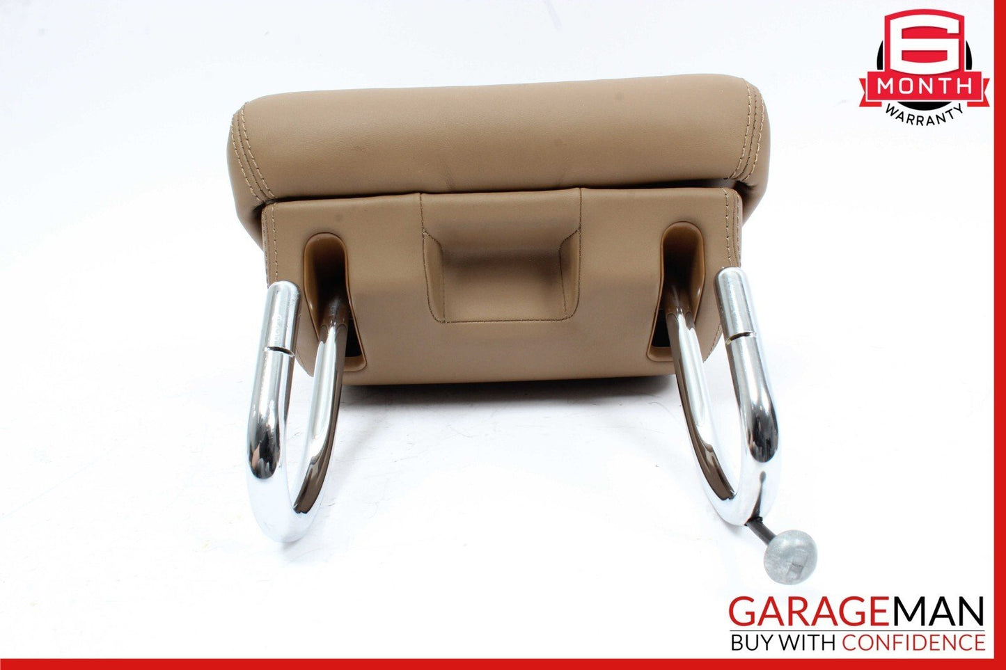 07-09 Mercedes W221 S600 S65 AMG Rear Left / Right Seat Headrest Head Rest Brown