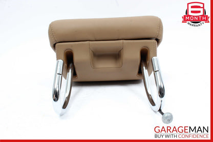 07-09 Mercedes W221 S600 S65 AMG Rear Left / Right Seat Headrest Head Rest Brown