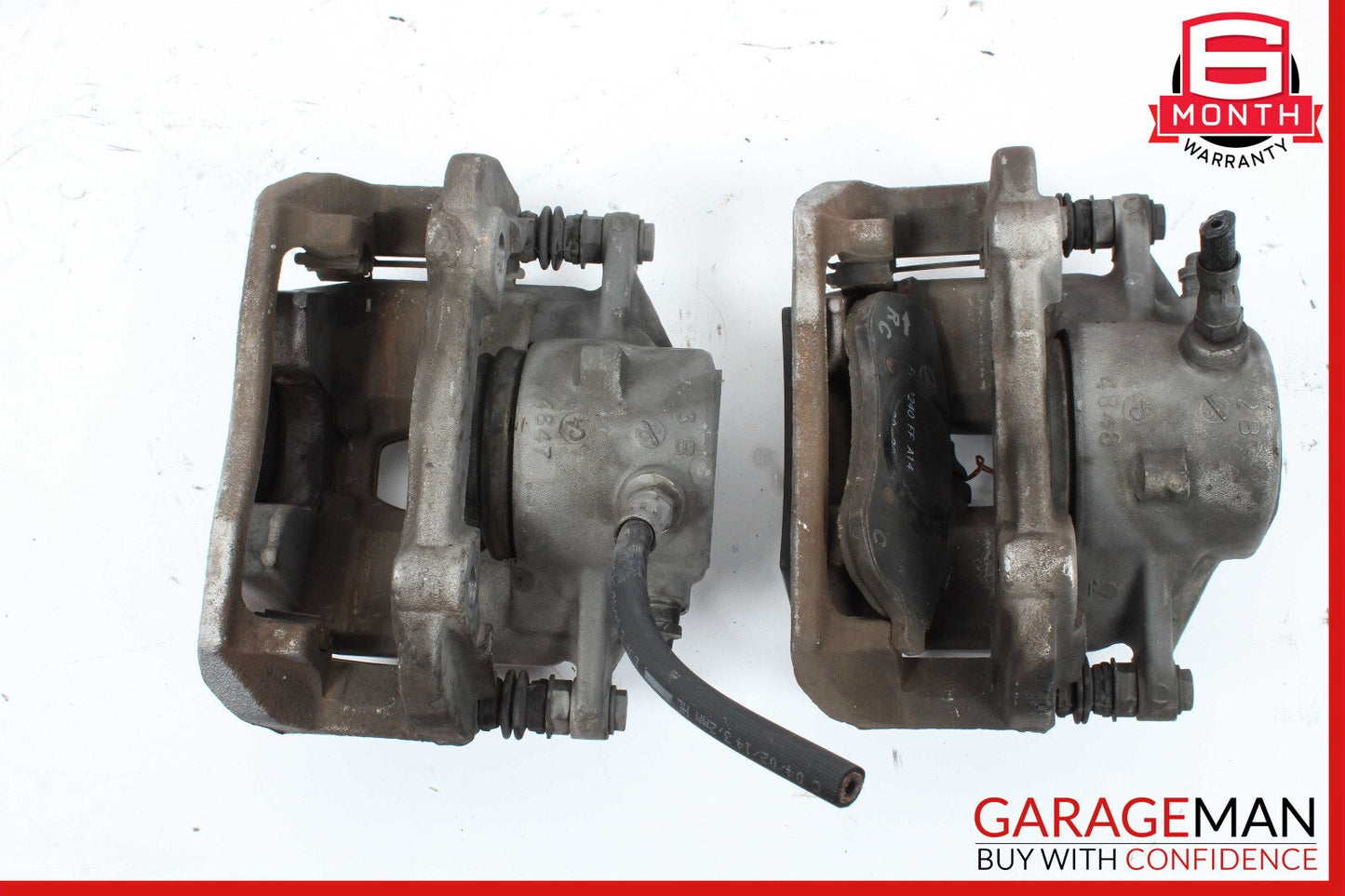 08-14 Mercedes W204 C300 C250 Front Brake Calipers Left and Right Set OEM