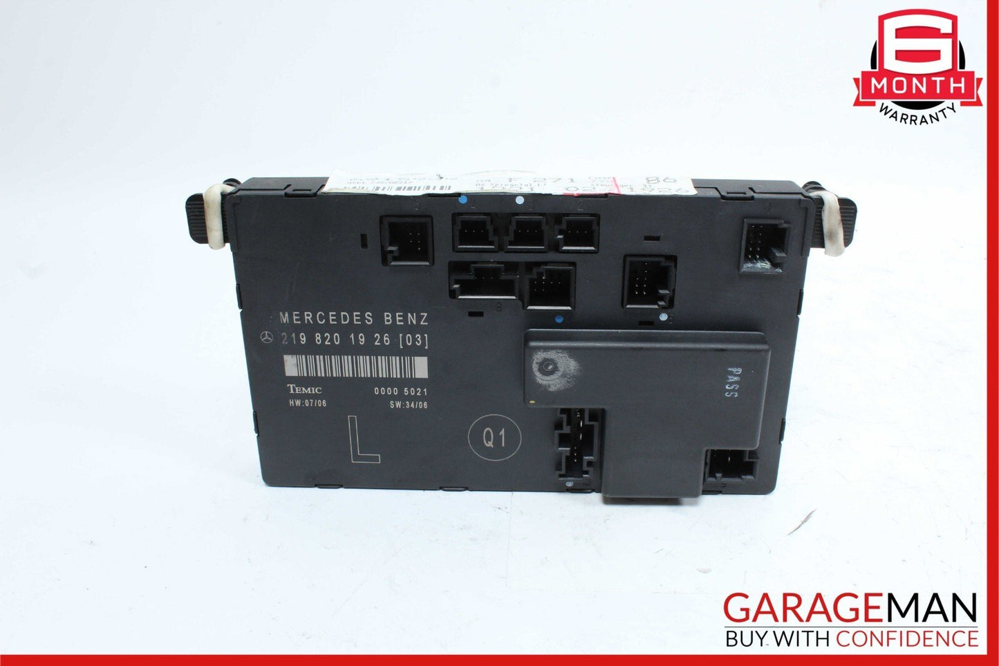 06-11 Mercedes W219 CLS500 Front Left Driver Door Control Module Unit OEM