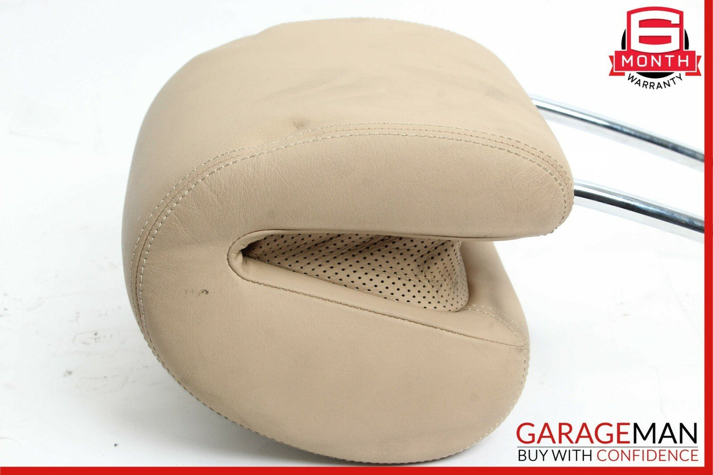 00-06 Mercedes W220 S430 S500 Front Left / Right Seat Headrest Head Rest Pebble
