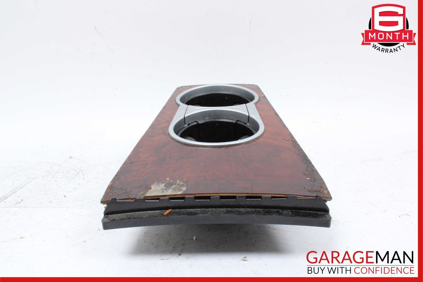 06-12 Mercedes X164 GL450 GL550 ML63 Center Console Cupholder Cup Holder Wood
