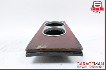 06-12 Mercedes X164 GL450 GL550 ML63 Center Console Cupholder Cup Holder Wood