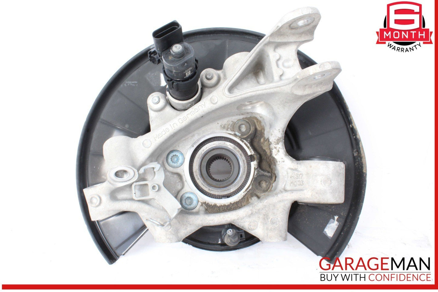 11-14 Porsche Cayenne 958 Rear Right Passenger Side Spindle Knuckle Wheel Hub