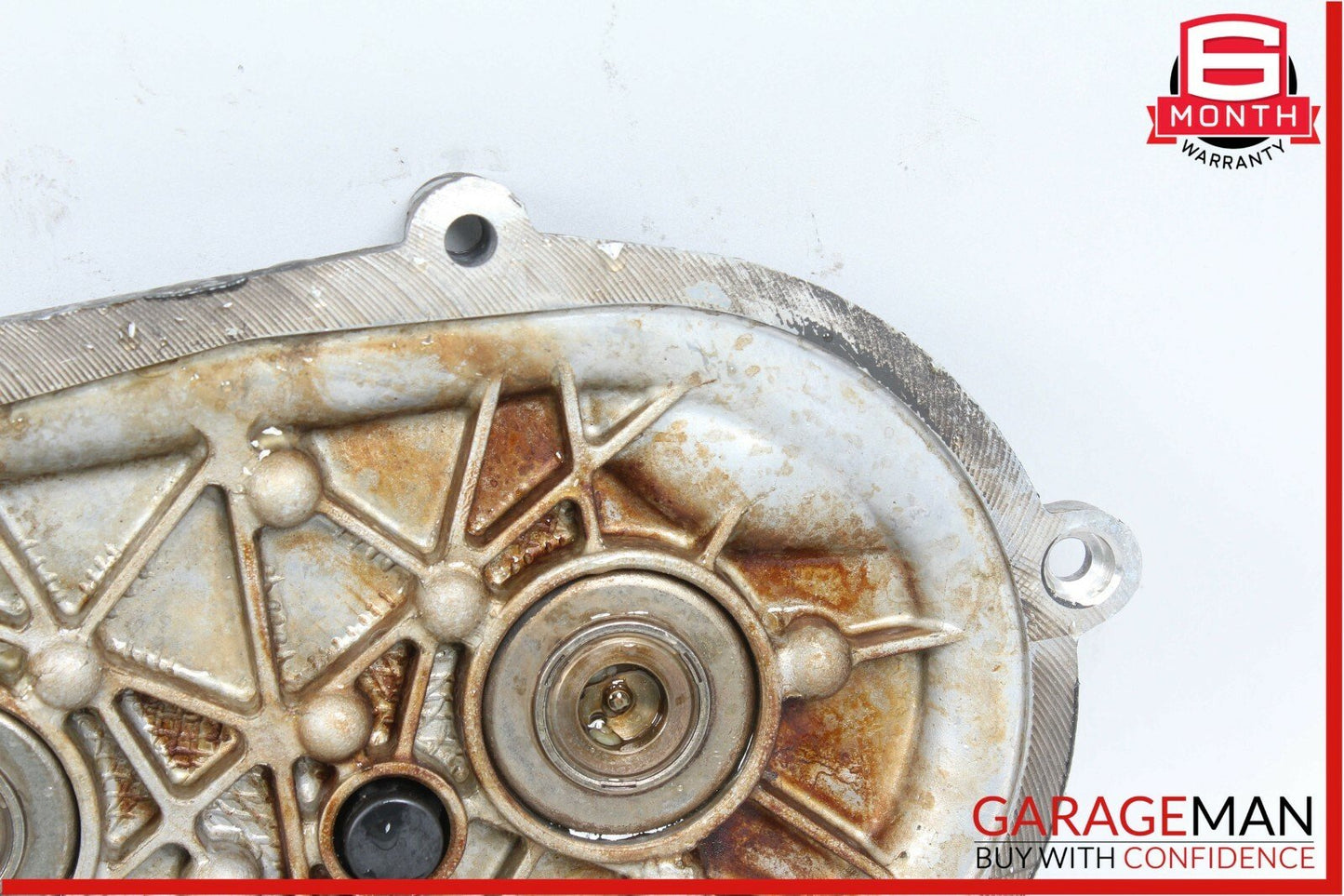 06-10 Mercedes W221 S550 R350 E350 Front Right Engine Timing Chain Cover Plate