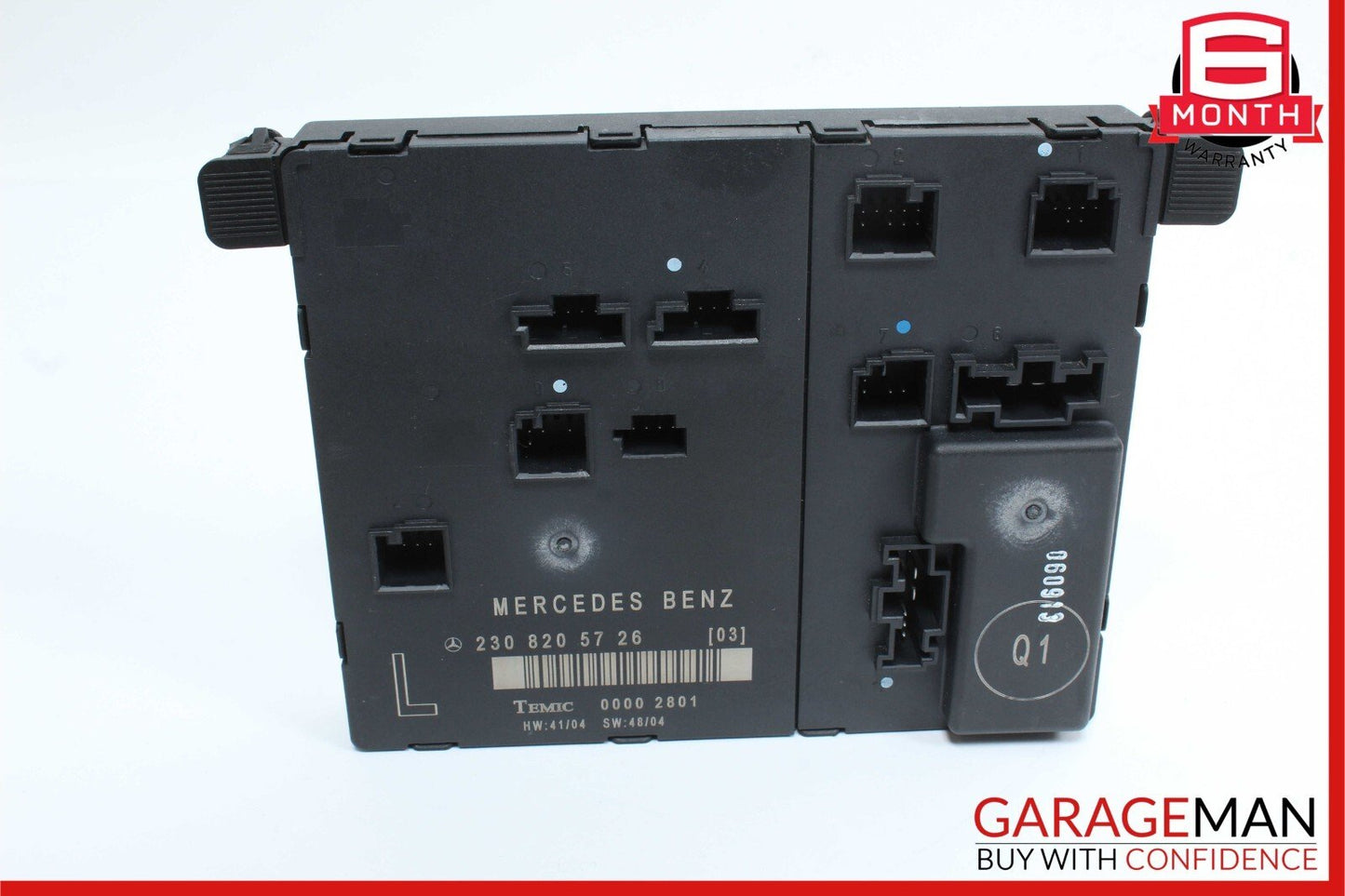 03-12 Mercedes R230 SL500 SL55 AMG SL550 Front Left Side Door Control Module OEM